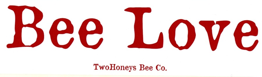 Bee Love: TwoHoneys Bee Co. t-shirt design